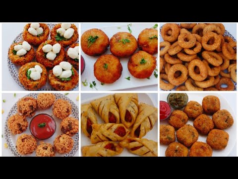 6 snacks recipe | special nasta | चटपटा नास्ता रेसिपी | nasta recipe
