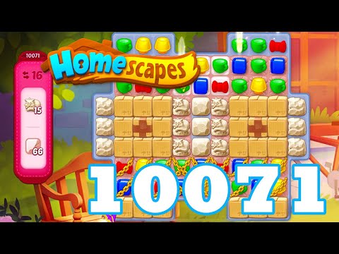 Homescapes Level 10071 HD 3 - match puzzle game | Gameplay Walkthrough | android | GameGo Game | IOS