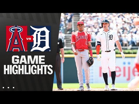 Angels vs. Tigers Game Highlights (8/10/25) | MLB Highlights