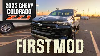 FIRST MOD | 2023 Chevy Colorado Z71 - get rid of that air dam!! (Tutorial + before & after)