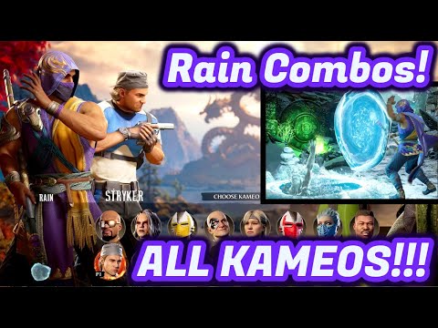 Rain BnB Combos w/ ALL KAMEOS!!!
