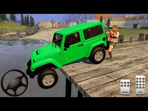 Parking Frenzy 2.0 3D Simulator Green Jeep - Android Gameplay