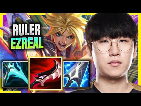 RULER DOMINATING WITH EZREAL! - GEN Ruler Plays Ezreal ADC vs Xayah! | Season 2022