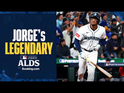 Jorge Polanco cements his Mariners legacy with a game-winning hit! 🔱 (2025 ALDS highlights)