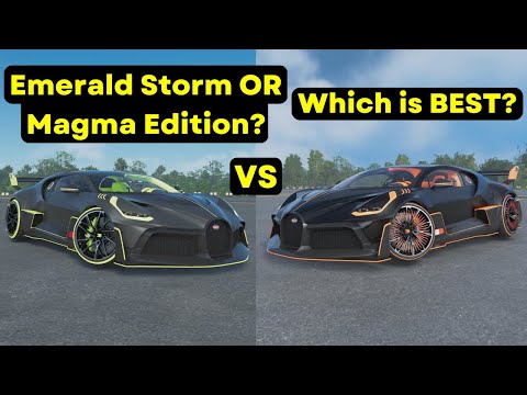 The Crew 2: Bugatti Divo Magma Edition VS Bugatti Emerald Storm Edition - Which is BEST??