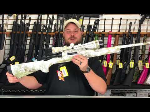 LSI Howa Hogue Snowking .22-250 Remington Bolt Action Rifle