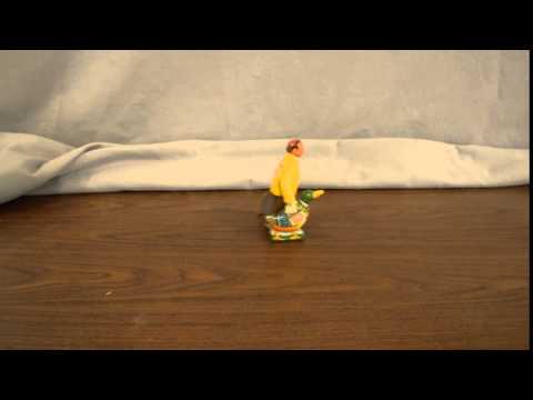 Marx "The Butter & Egg Man" Windup Tin Litho Toy, Circa 1930's