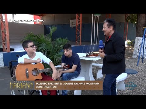 Jovens da APAE mostram seus talentos 28 08 2021