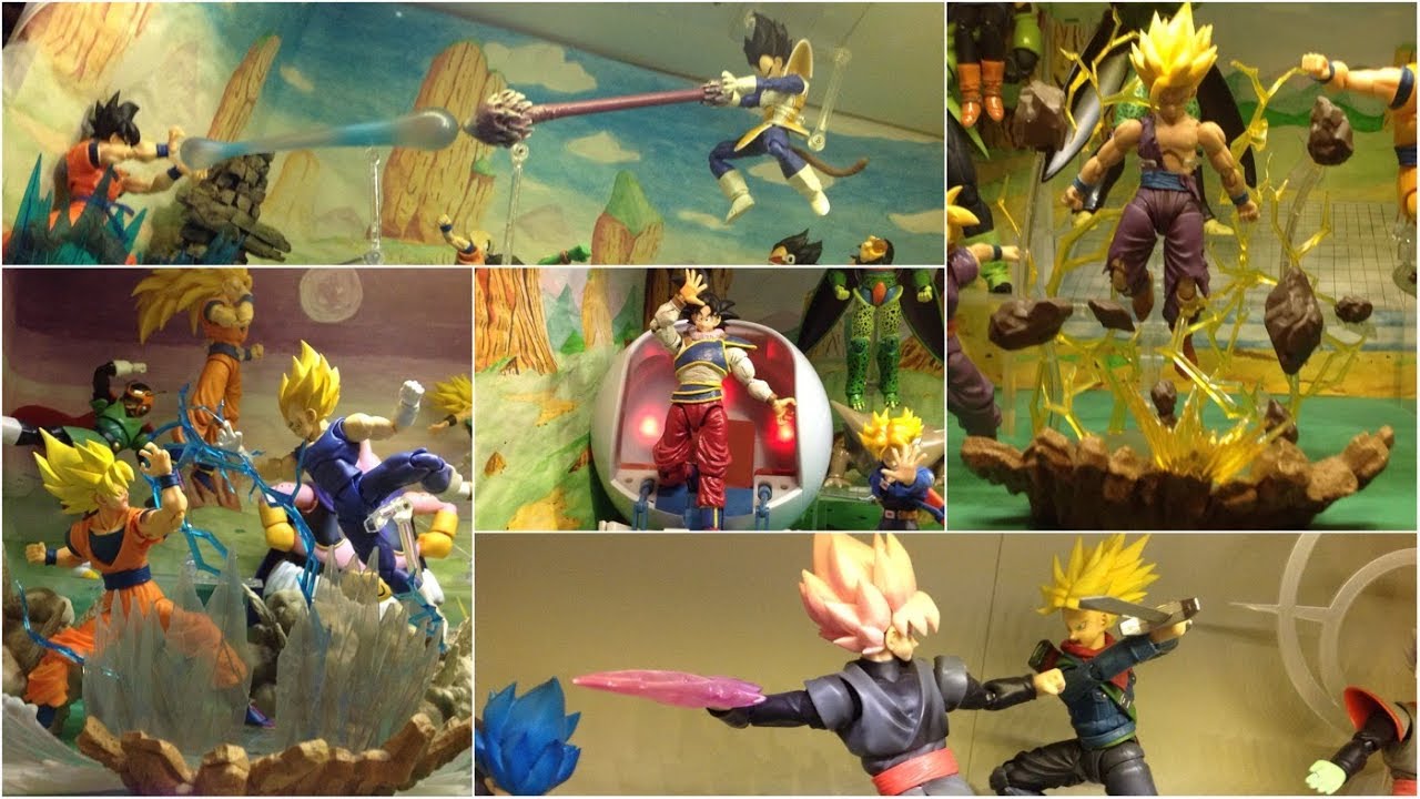 S.H Figuarts Dragonball Z/ Super Display and Posing Ideas #3