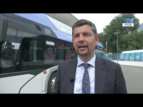 Bolzano-green, arrivano gli autobus ad idrogeno