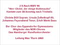 Bach Kantate BWV 96 Herr Christ, der einge Gottessohn, Max Thurn 1960