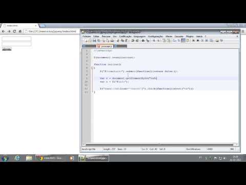 030 Criar variavel de elemento HTML através de jQuery exemplo