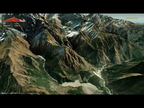 Annapurna Circuit Trek ∆ hiking trails ∆ 3d-trail.com/nepal/