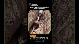 Download lagu Smart Trenchless Drill Pulls a Pipe Underground #worker #process #plumbing #machine #construction mp3