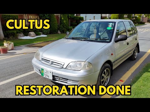 Thumbnail for Suzuki Cultus Restoration Done 👍 ♥️ New Look 🔥 #cultus #pakwheels by Suzuki Cultus, Suzuki