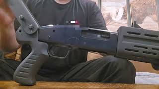 Maverick 88 spas 12 folding stock out of aluminum operation
