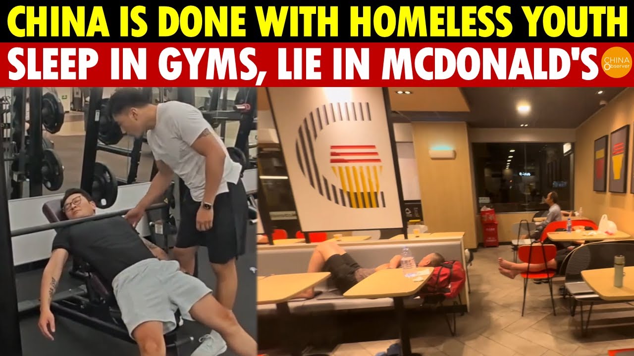 Chinese Youth Live With No Cost: Sleep in Gyms, Lie in McDonald’s, Scavenge for Leftover Vegetables