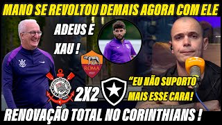 MANO PERDE A LINHA E RASGA DORIVAL NO MEIO ! Noticias do corinthians hoje
