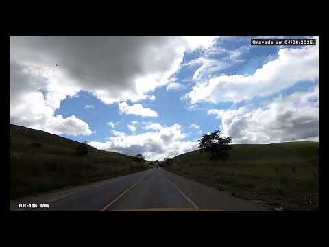 "Rio-Bahia"! [BR-116 MG]. Mathias Lobato e Frei Inocêncio-MG. Gravado em 04/06/2025.
