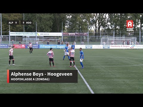 Samenvatting Alphense Boys - Hoogeveen (zondag 1 september)