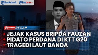 Bripda Fauzan Jadi Oknum Polisi yang Paling Viral, Serba-serbi Gibran Pidato Perdana di KTT G20