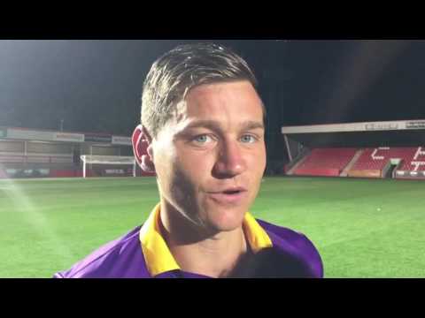 James Jennings after the defeat to Bristol City
