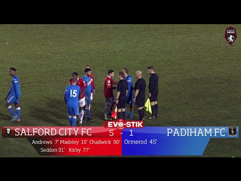 Salford City 5-1 Padiham FC - Evo-Stik First Division North 13/12/14