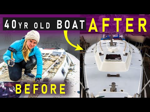 OLD BOAT MADE NEW | Sailing Florence Refit Ep.178