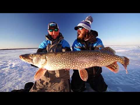 Ice Fishing in Manitoba