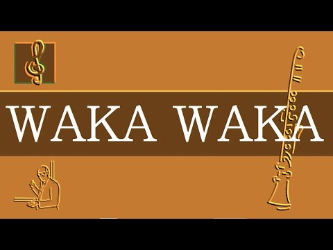 Clarinet Notes Tutorial - Shakira - Waka Waka (This Time For Africa) (Sheet Music)