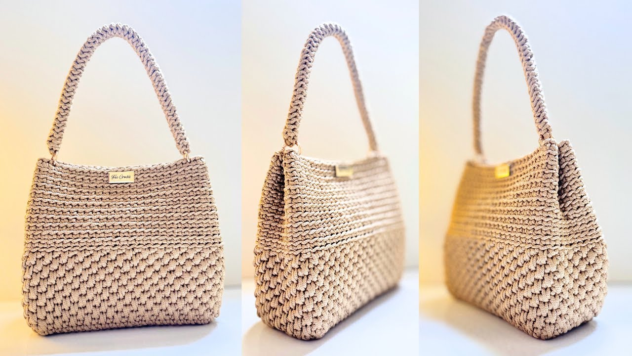 VERY EASY and PRACTICAL Crochet Bag