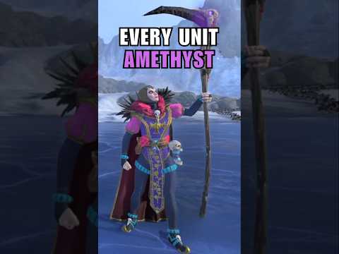 Every Amethyst Empire Unit of Elspeth from Thrones of Decay DLC | Total War Warhammer 3