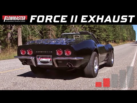 1968-69 Corvette C3 - Force II Crossmember-Back Exhaust System 817660