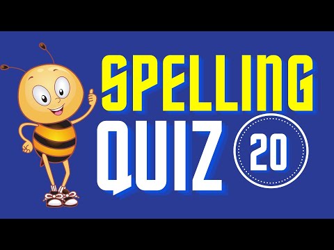 Spelling Quiz #20 |Spelling Bee Test |Vocabulary Test| Hard Words