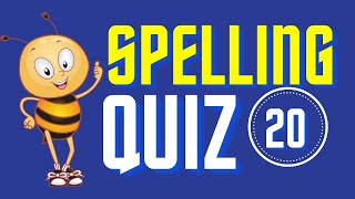 Spelling Quiz #20 |Spelling Bee Test |Vocabulary Test| Hard Words