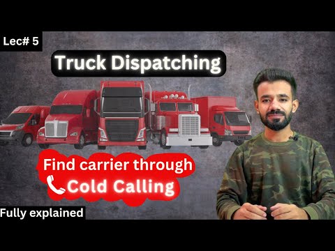 Truck dispatching course Lec-5 | find carrier by cold calling | earn money online | profit diaries