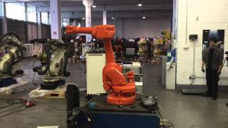 ABB IRB 1600 industrial robot Eurobots
