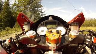 preview picture of video ''Zilla' Kawasaki ZX14Turbo. Lousy run/great views at Alaska Raceway Park'