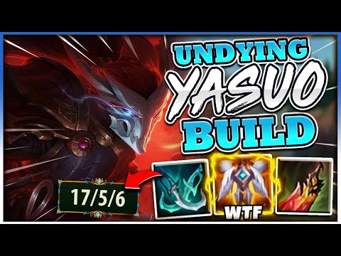 #1 YASUO WORLD THIS BUILD IS LITERALLY IMPOSSIBLE TO COUNTER - League of Legends