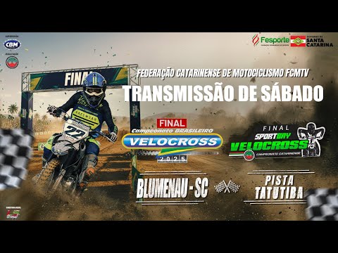 Campeonatos Brasileiro e Catarinense Sportbay de Velocross 2025 | Blumenau-SC