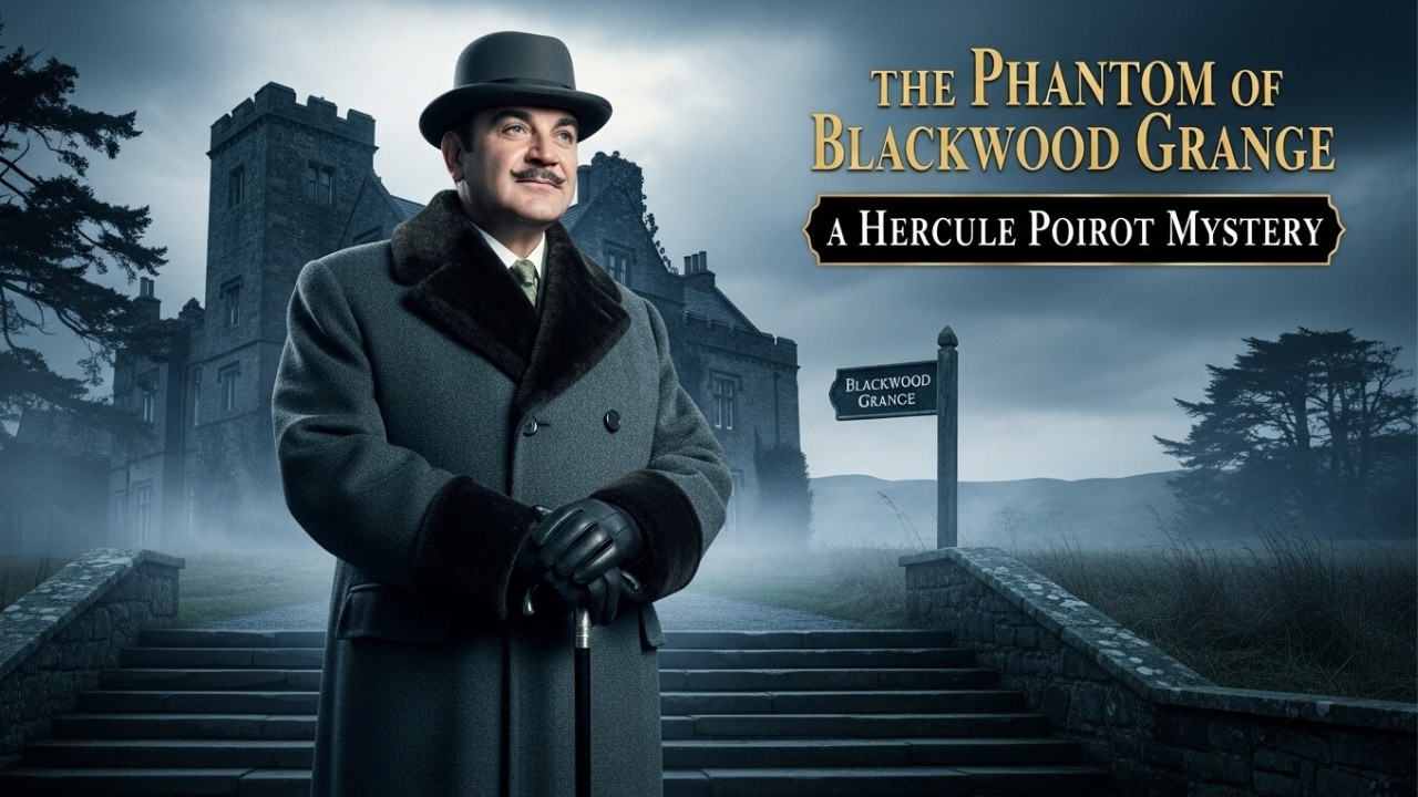 The Ghost of Blackwood Grange | A Hercule Poirot Mystery (Full Audio Story)