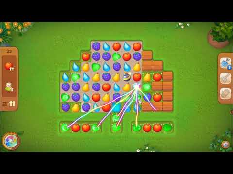 Gardenscapes Level 23 No Booster 🌲 l MiniGames