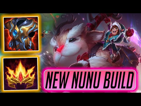 BUFFED NUNU IS INSANE TOP 1 BUILD FOR NUNU  - WILD RIFT