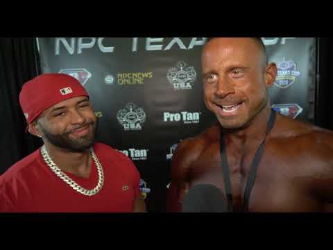 2020 NPC Texas Cup Bodybuilding Overall Winner Richard Wilson
