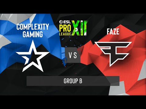 CS:GO - Complexity vs. FaZe Clan [Dust2] Map 3 - ESL Pro League Season 12 - Group B - EU