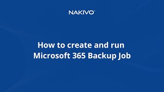NAKIVO Backup & Replication for Microsoft Office 365 YouTube Video