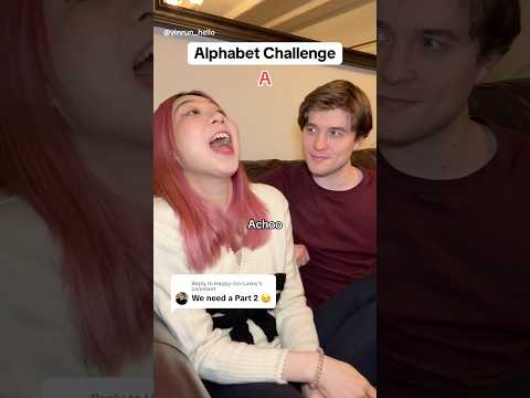 This dialogue was ridiculous 🤣 #alphabet #couplechallenge #trending #challenge #couple #love