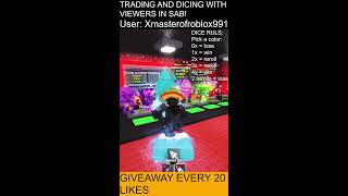 (LIVE 🔴) Trading and Dicing in Steal a Brainrot (LOOKING FOR GARAMAS/ANYTHING OVER A GARAMA)