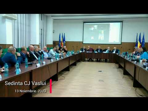Sedinta CJ Vaslui