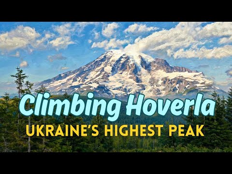 Western Ukraine Travel: Climbing Mount Hoverla (4K) | Canon R8 Cinematic